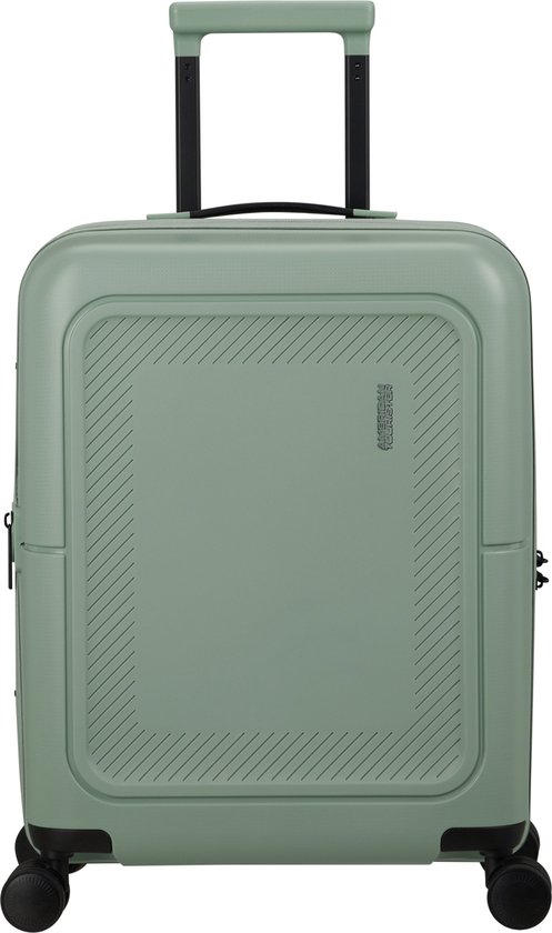 American Tourister Dashpop 4 wielen Cabinewagen 55 cm met uitbreidingsplooi - Harde bagage - TSA slot - iceberg green