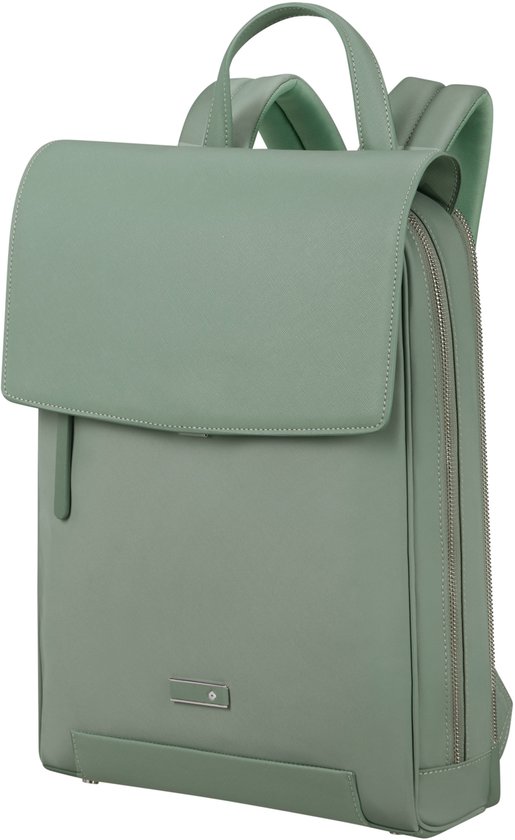 Samsonite Zalia 3.0 Rugzak met flap 14.1" Mineral Green