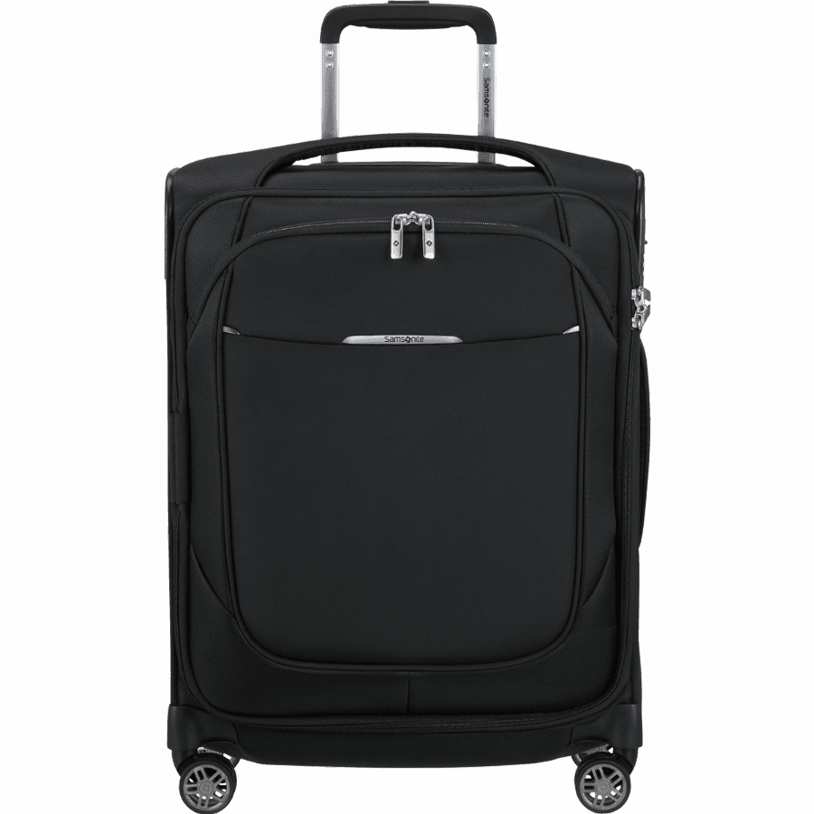 Samsonite Re-Lite Spinner uitbreidbaar (4 wielen) 55cm Zwart