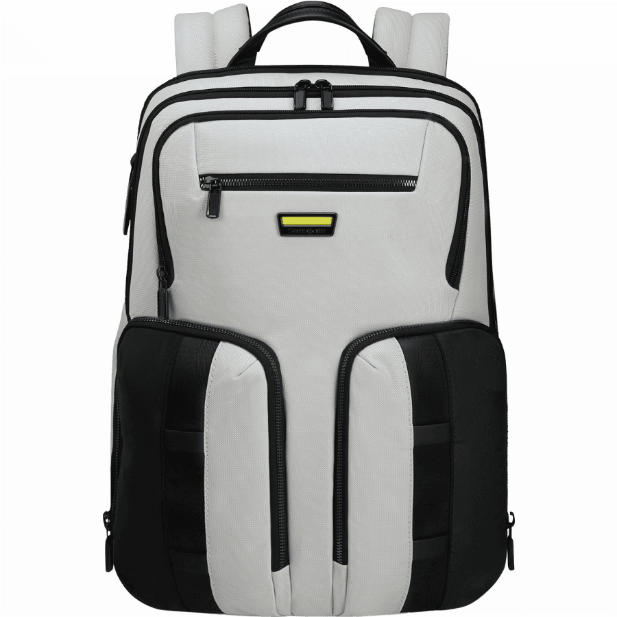 Samsonite Urban-Eye Rugzak 14.1″ Light Grey/Lime
