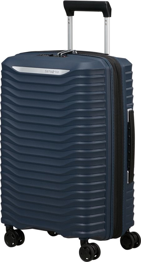 Samsonite Upscape Spinner uitbreidbaar (4 wielen) 55cm Blue Nights