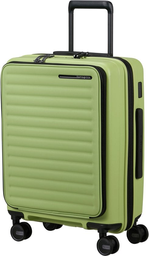 Samsonite Restackd Spinner uitbreidbaar (4 wielen) 55cm Wasabi