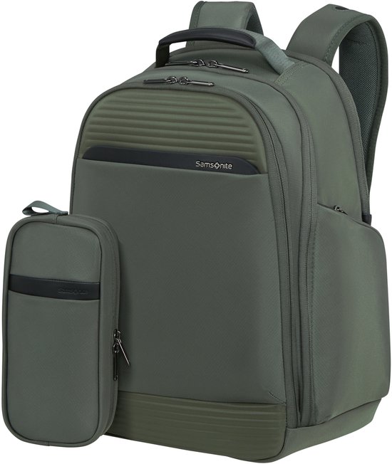 Samsonite Paralux Rugzak 15.6" Olijfgroen