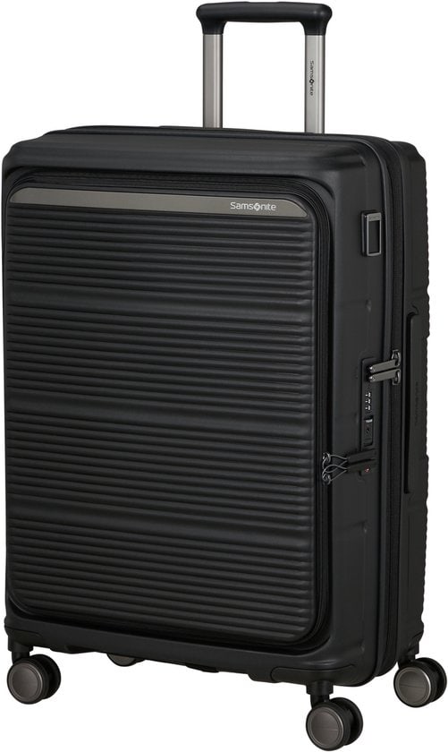 Samsonite Paralux Spinner uitbreidbaar (4 wielen) 67cm Zwart