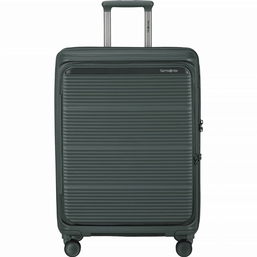 Samsonite Paralux Spinner uitbreidbaar (4 wielen) 67cm Olijfgroen