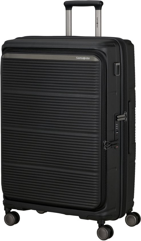 Samsonite Paralux Spinner uitbreidbaar (4 wielen) 75cm Zwart