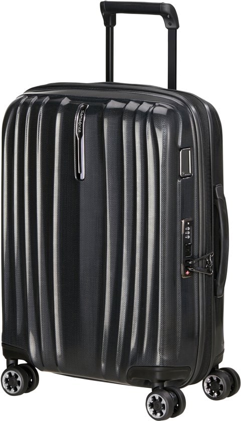 Samsonite Nexis Spinner uitbreidbaar (4 wielen) 55cm Onyx Black