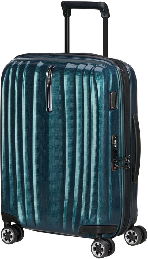 Samsonite Nexis Spinner uitbreidbaar (4 wielen) 55cm Deep Petrol