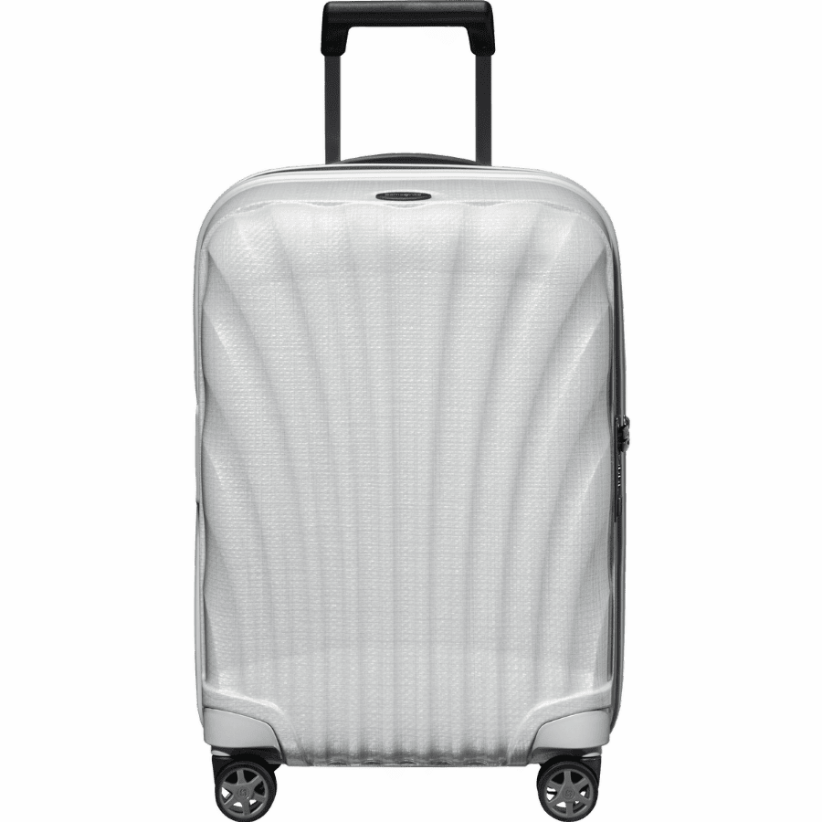 Samsonite C-Lite Spinner uitbreidbaar (4 wielen) 55cm Off white