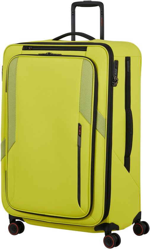 Samsonite Glazed Spinner uitbreidbaar (4 wielen) 78cm Lime punch