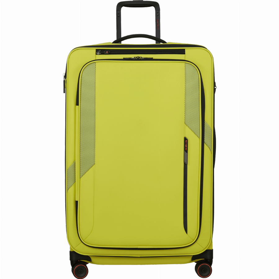 Samsonite Glazed Spinner uitbreidbaar (4 wielen) 78cm Lime punch