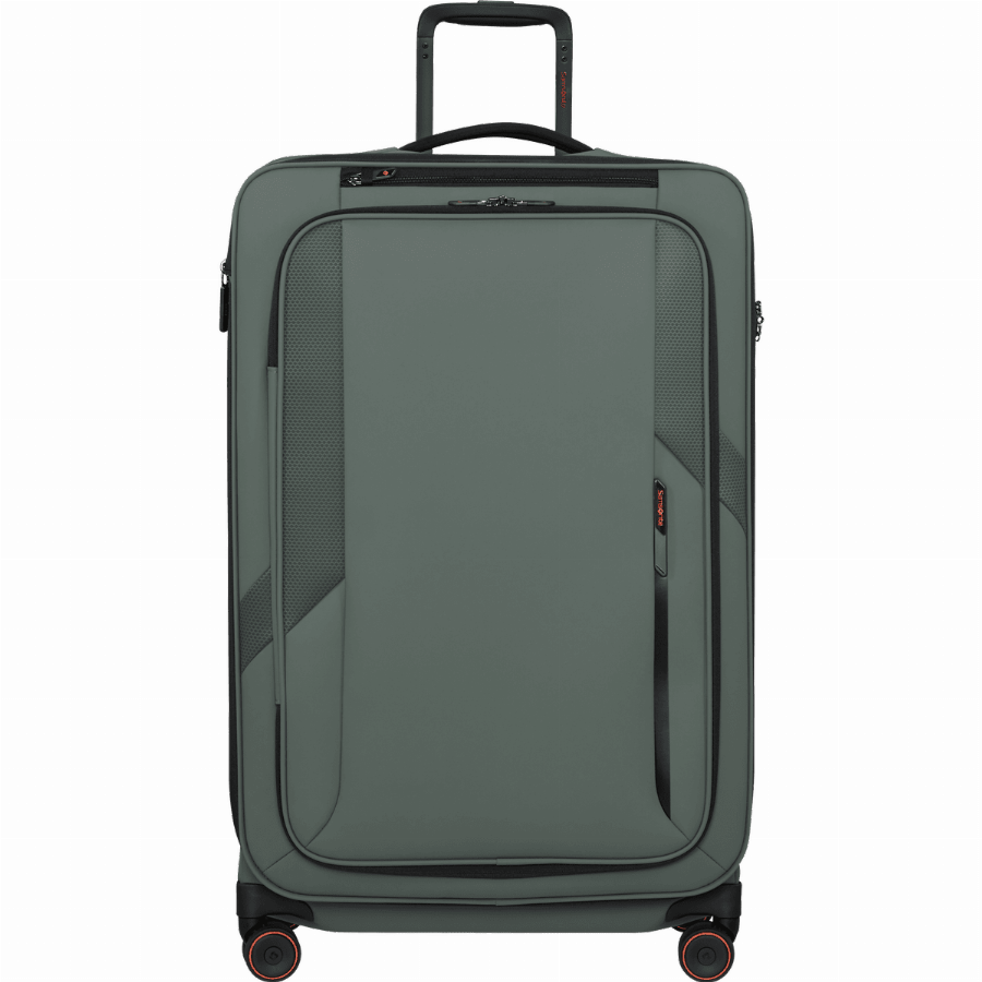 Samsonite Glazed Spinner uitbreidbaar (4 wielen) 78cm Sage green