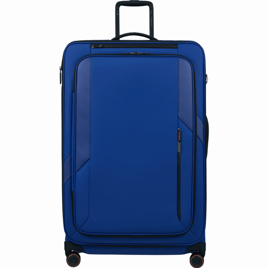 Samsonite Glazed Spinner uitbreidbaar (4 wielen) 84cm Electric Blue