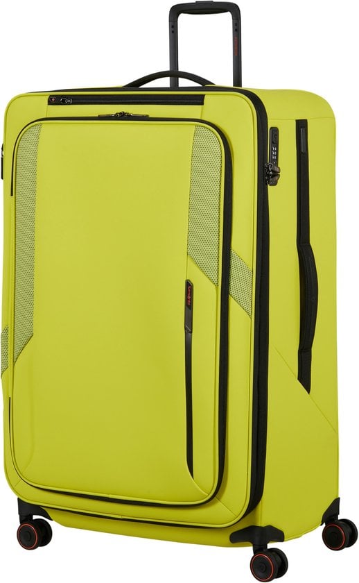 Samsonite Glazed Spinner uitbreidbaar (4 wielen) 84cm Lime punch