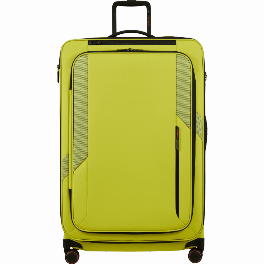 Samsonite Glazed Spinner uitbreidbaar (4 wielen) 84cm Lime punch