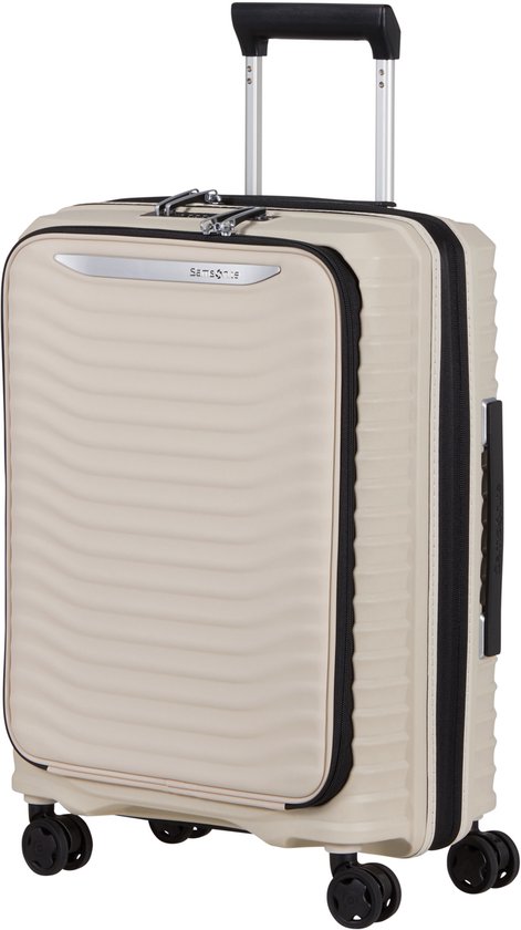 Samsonite Upscape Spinner uitbreidbaar (4 wielen) 55cm Sandstone