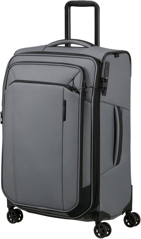 Samsonite Respark Spinner uitbreidbaar (4 wielen) 67cm Charcoal amber