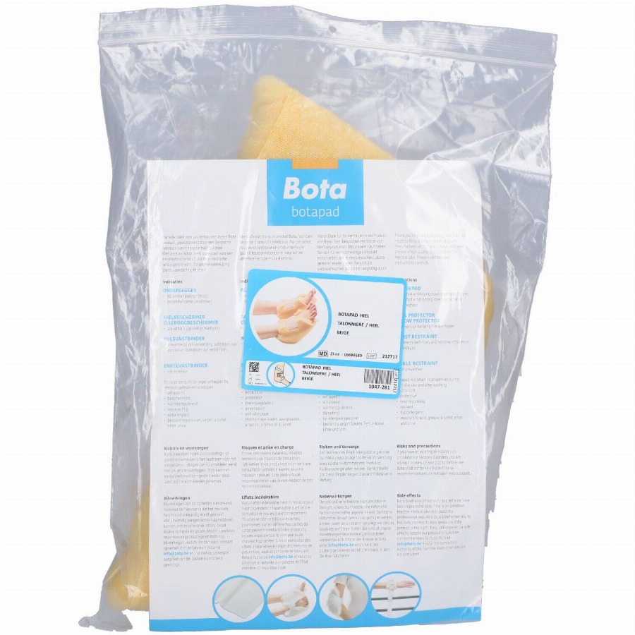Botapad Hielbeschermer Beige 2 Verband(en)