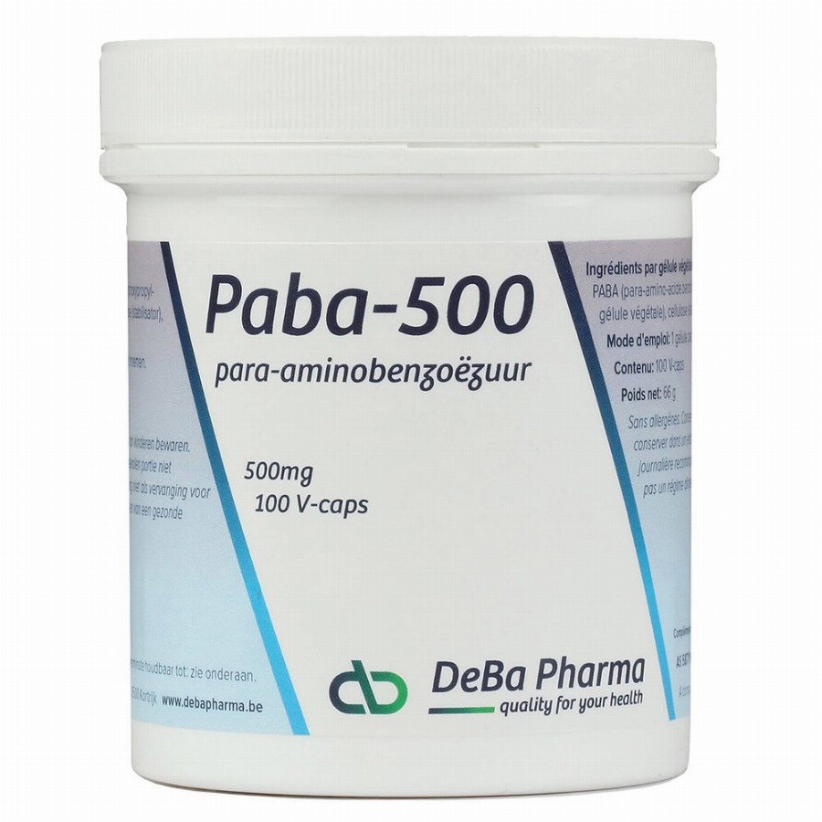 Deba Pharma Paba 500mg 100 Harde capsules