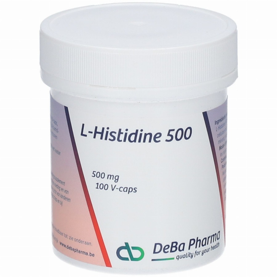DeBa Pharma L-Histidine 500 mg 100 Capsules