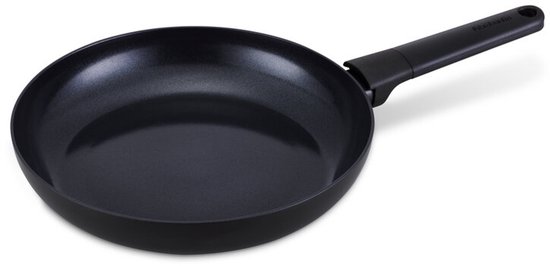 Brabantia VANTA Koekenpan - Ø 28 cm - Ergonomisch en licht - 100% PFAS vrij- Trendy design - 100% gerecycleerd aluminium - keramische anti-aanbaklaag - Geschikt voor alle warmtebro…