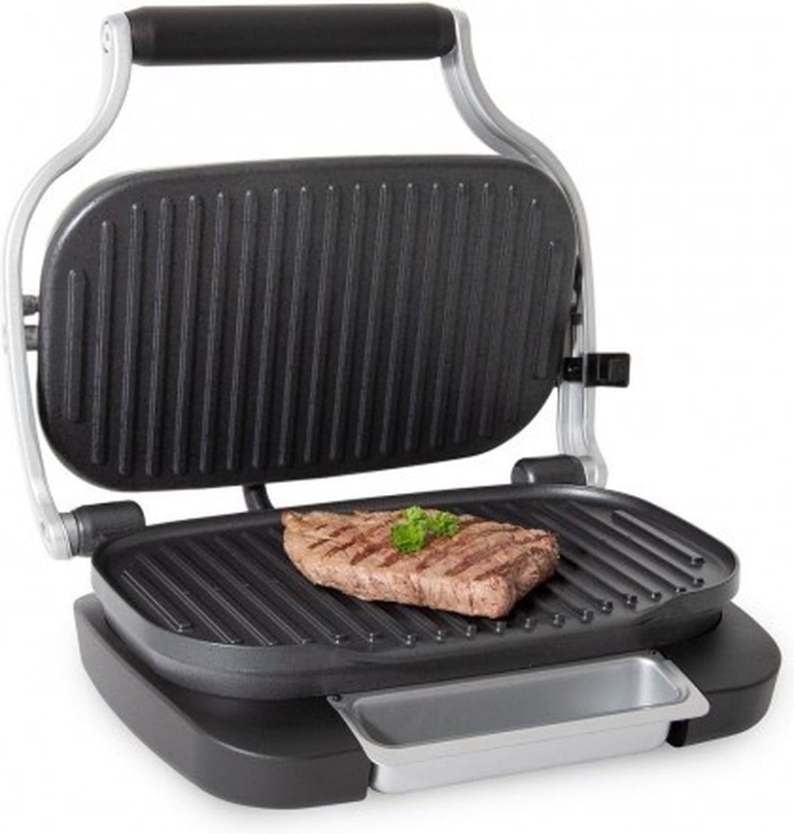FRITEL Grill GR 1360 – Panini – Tosti Toestel / Croque-monsieur machine – 25×31 cm – 1300W – Vaste bakplaten – 1 tot 2 Pers. – Student Starterpack