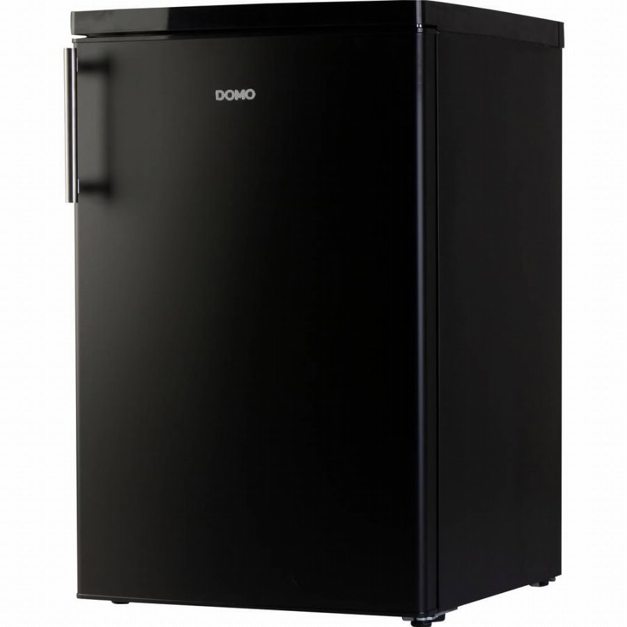 DOMO DO91124 Koelkast Energielabel: D (A – G) 108 l Staand apparaat Zwart (mat)