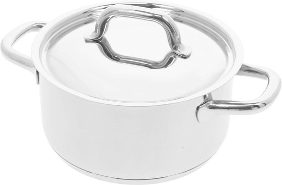 Demeyere Classico 3 kookpan – Met deksel – Inductie – RVS – 20 cm – 3L