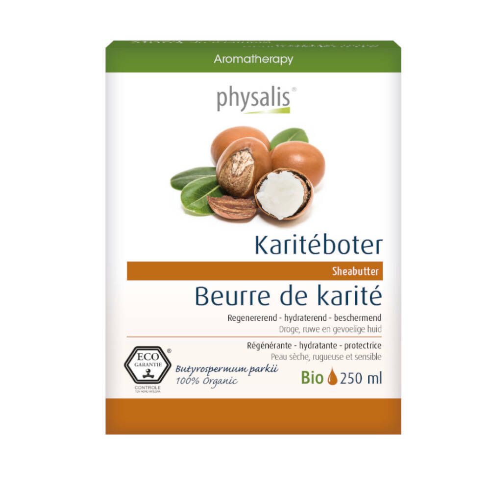 Physalis Karitéboter Plantaardige Olie Bio 250