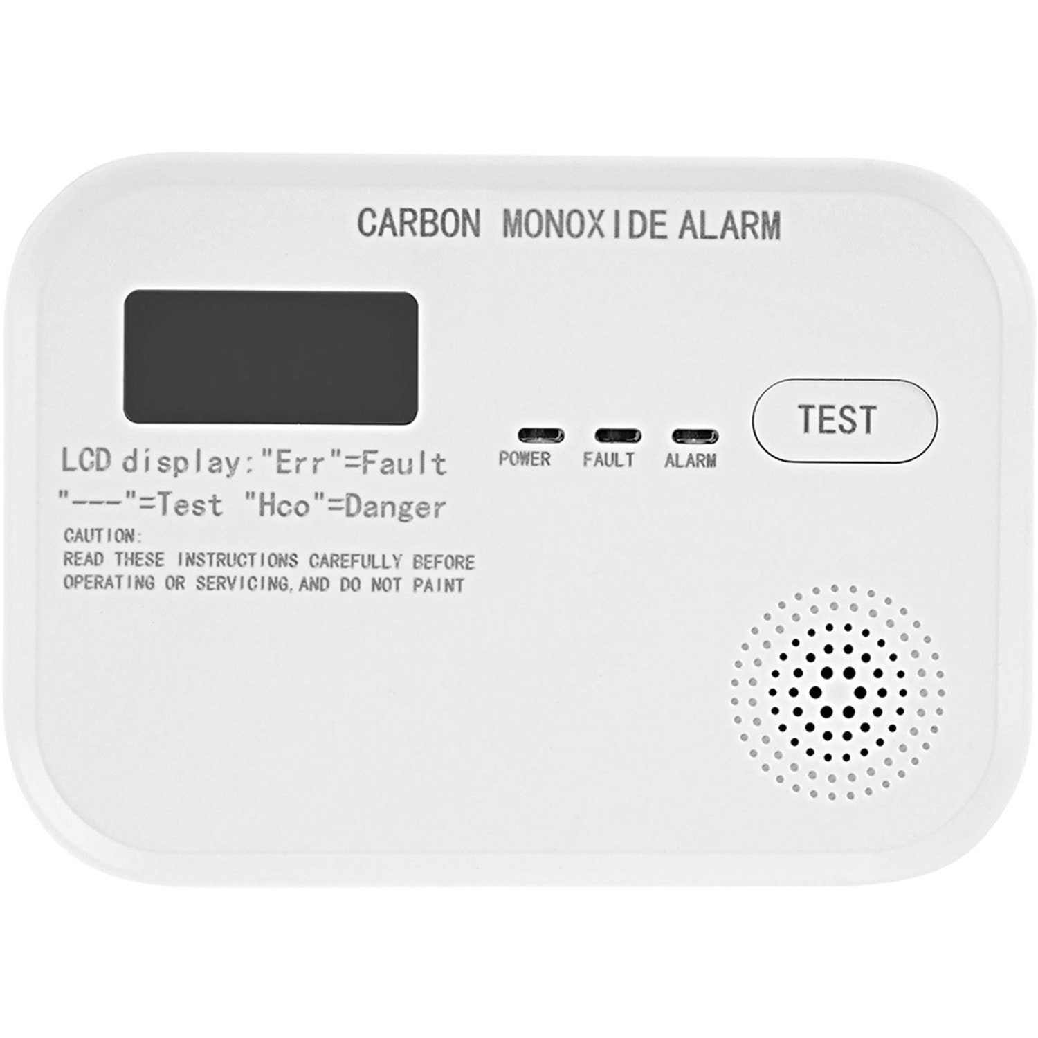 Profile SMOKE/CO DETECTOR COMBIPACK 1J/3 AA LCD-SCREEN