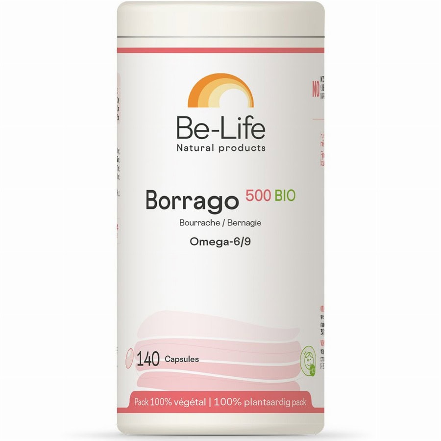 Be-Life Borrago 500 Bio 140 Capsules