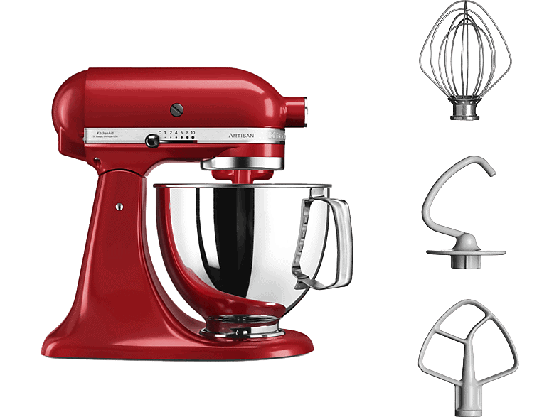 KITCHENAID ARTISAN EMPIRE RED 4.8L 5KSM125EER