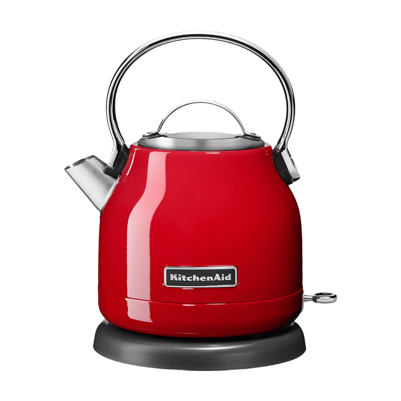 KitchenAid 5KEK1222EER waterkoker – 1,25 l – 2200 W – Zwart – Rood – Roestvrijstaal