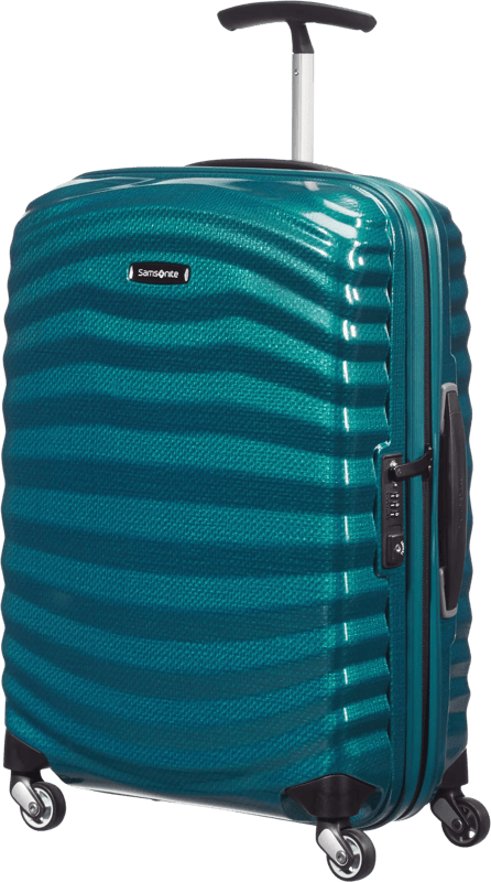 Samsonite Lite-Shock Spinner 55cm Petrol Blue
