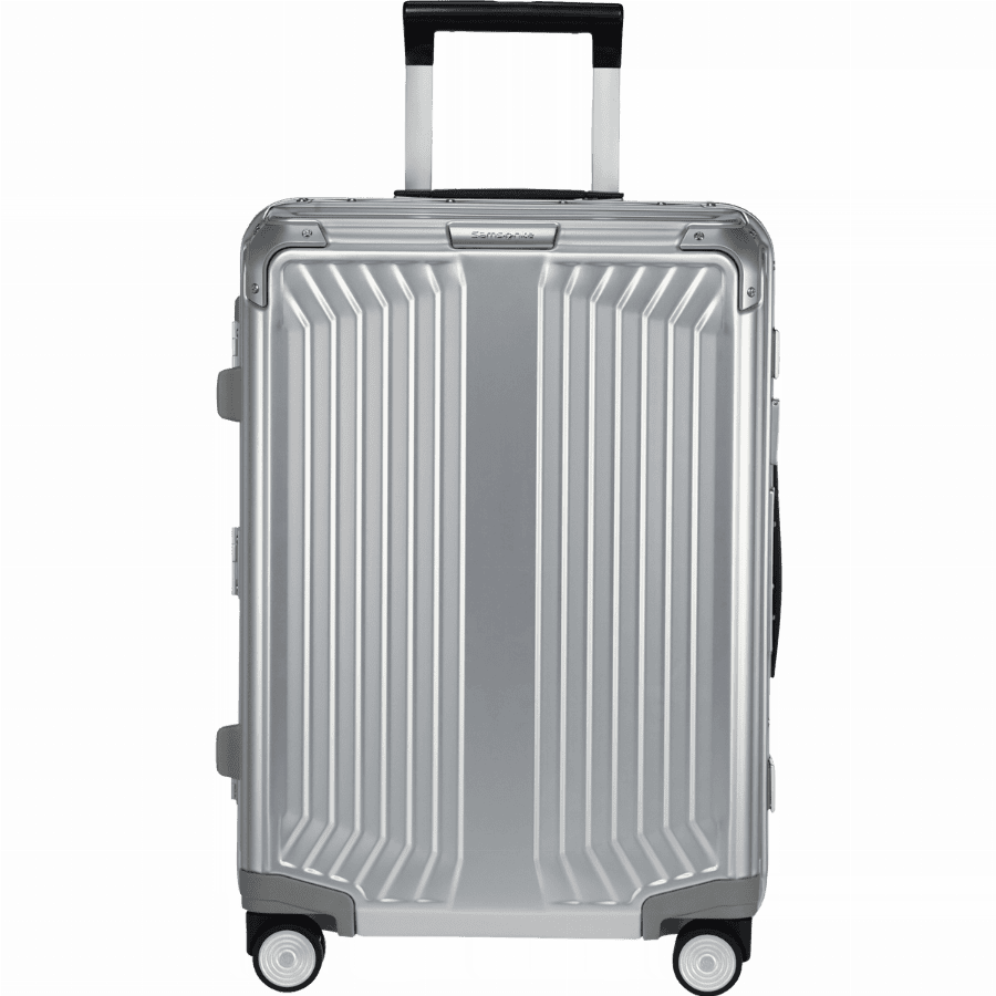 Samsonite Lite-Box Alu Koffer (4 wielen) 55cm Aluminium
