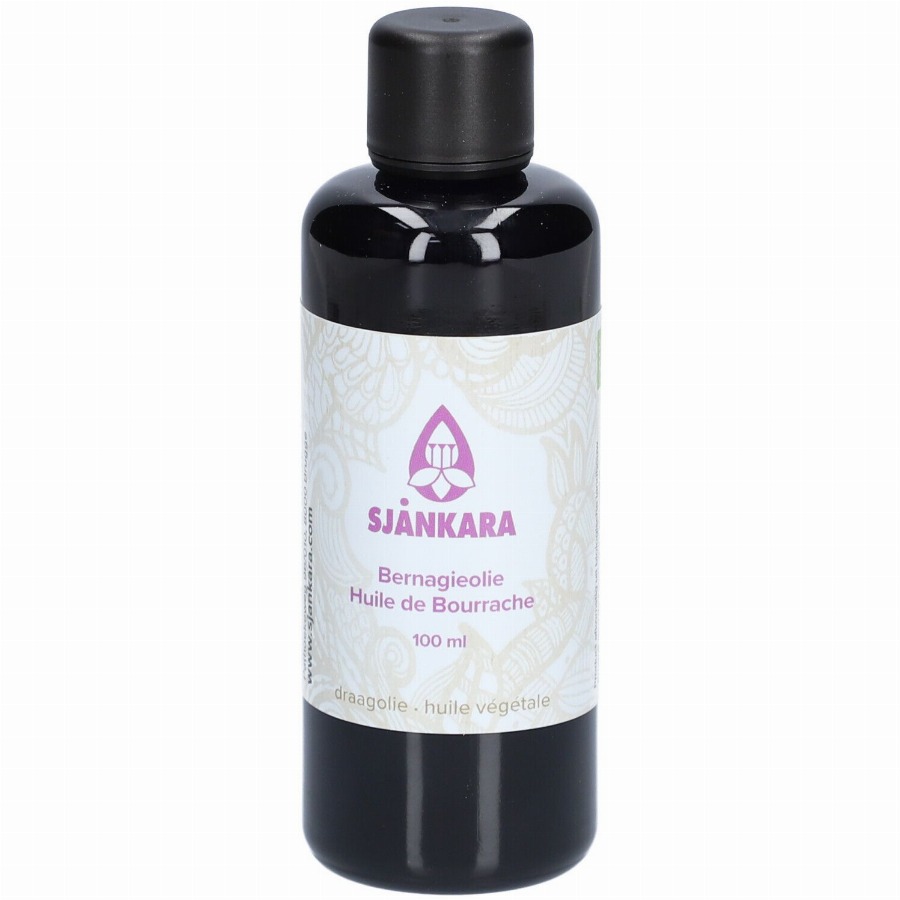 Sjankara Biologische Borage Plantaardige Olie 100 Huidolie