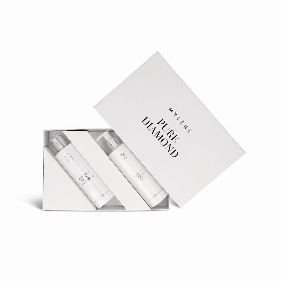 Mylène Pure Diamond Gift Box | Shower Gel en Shampoo 400 Combinatieverpakking