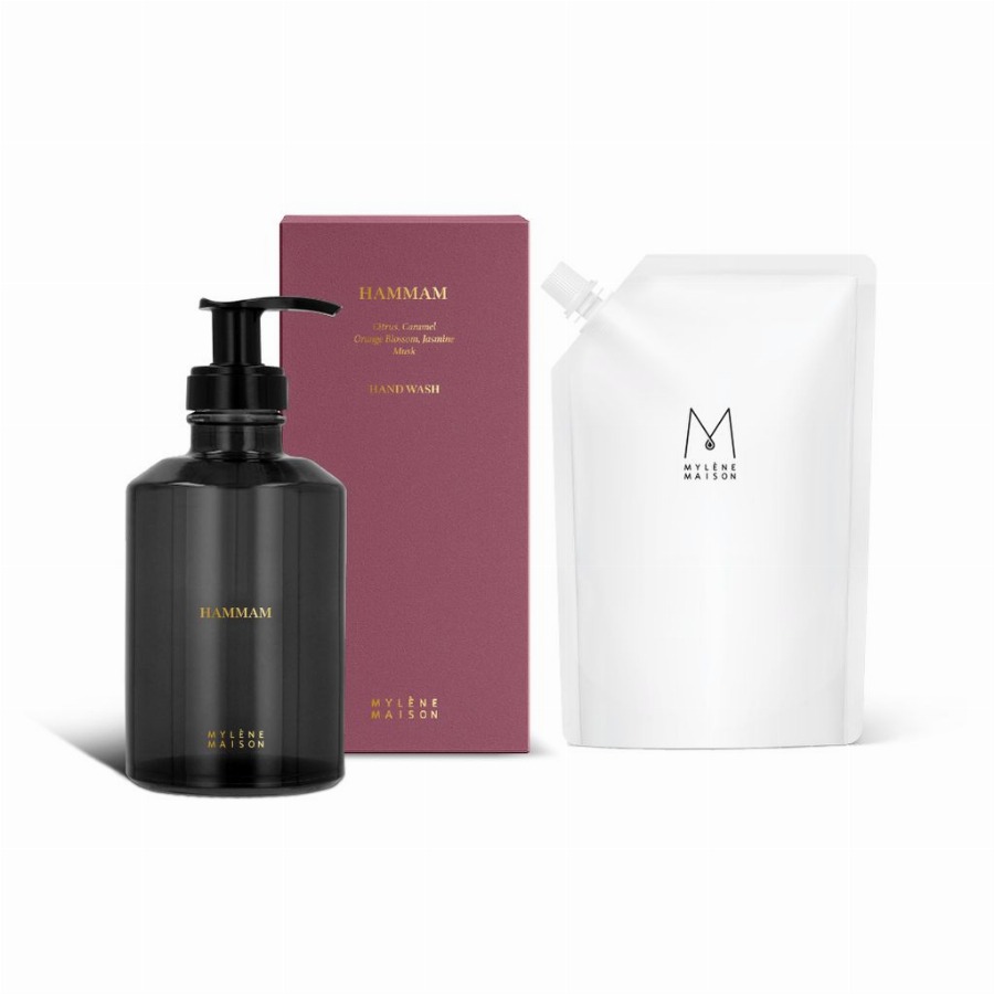 Mylène Hammam Hand Wash Set | Handzeep met navulling 1 Combinatieverpakking