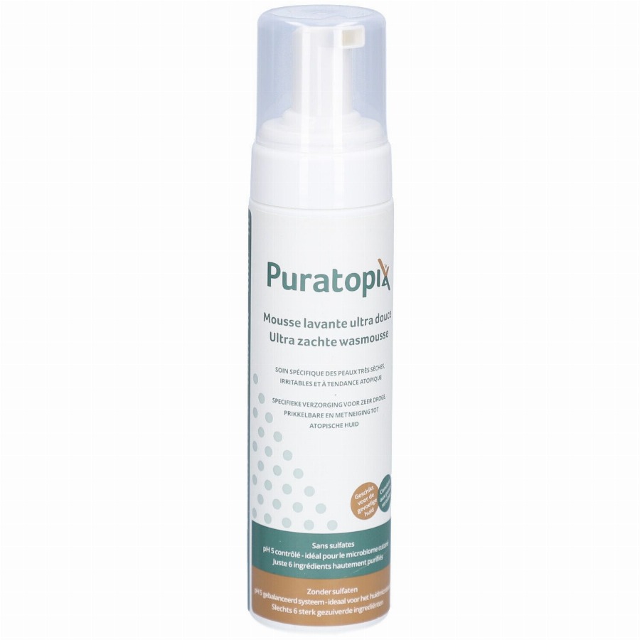 Puratopix Ultra Zachte Reinigingsmousse 200 Schuim