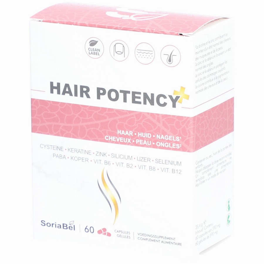 SoriaBel Hair Potency+ 60 Capsules