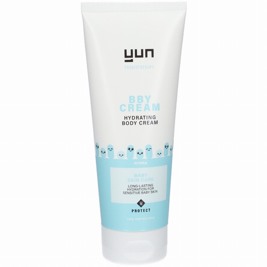 YUN BBY HYDRA Body Cream - Hydraterende microbioomveilige lichaamscrème voor de babyhuid 200 Crème