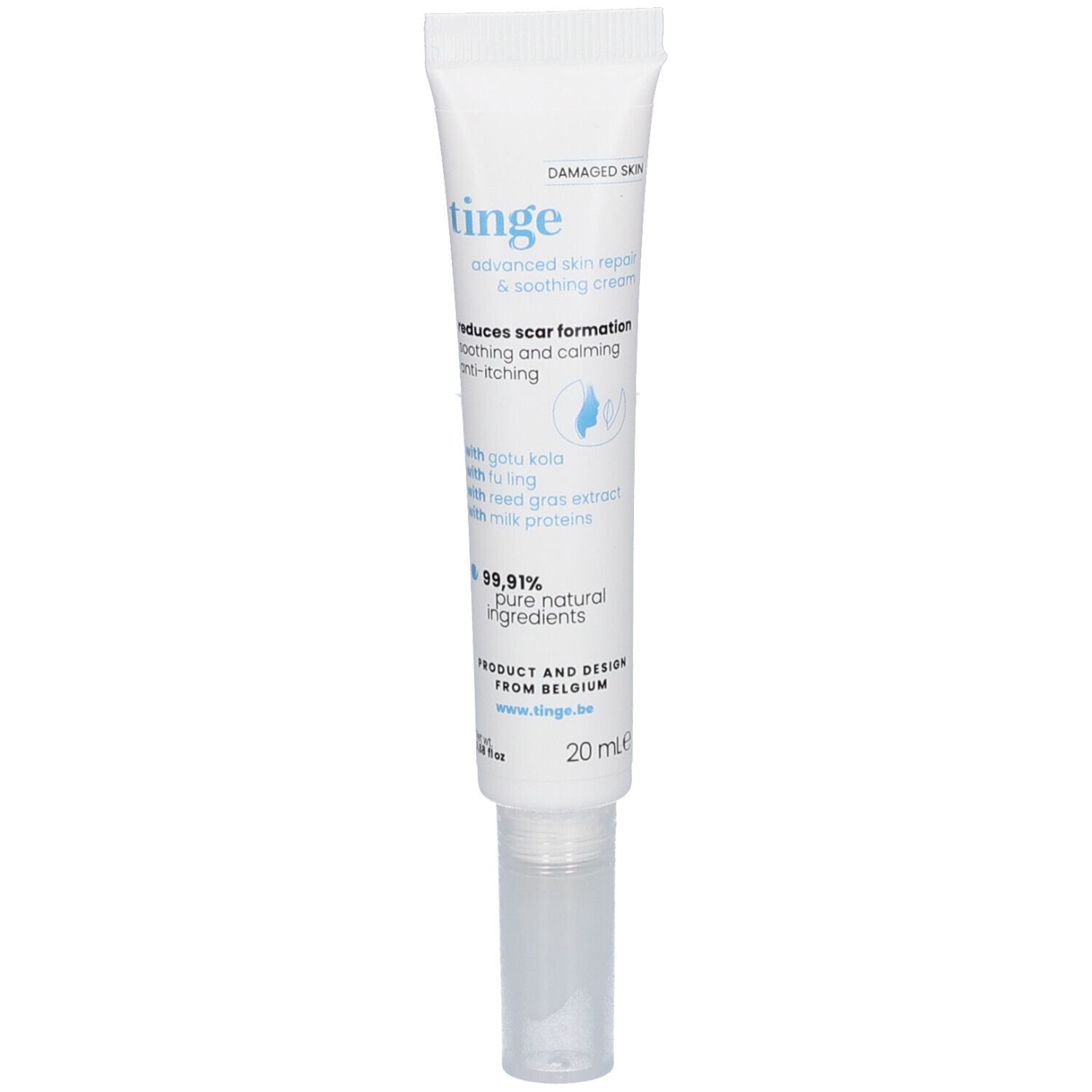 Tinge Advanced Skin Repair | Littekencrème Herstellend & Verzachtend Tegen Jeuk Beschadigde Huid 20 Crème