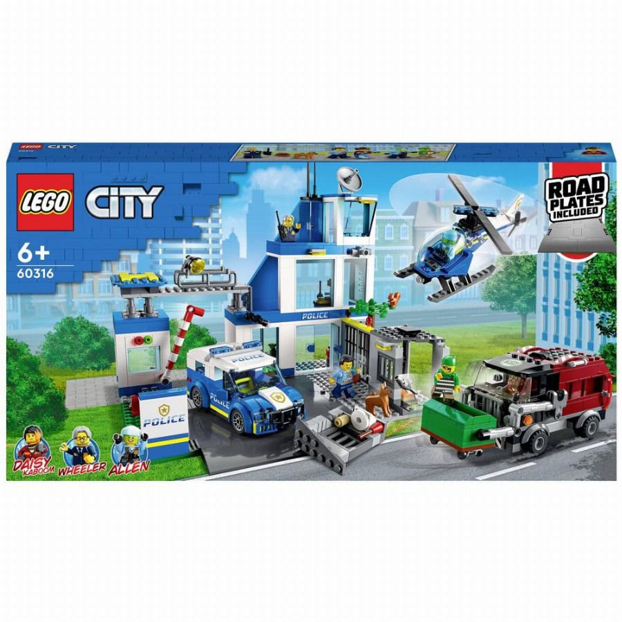 LEGO® CITY 60316 Politiebureau