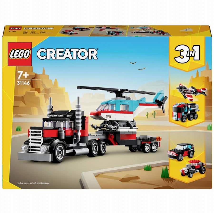 LEGO® CREATOR 31146 Truck met helikopter