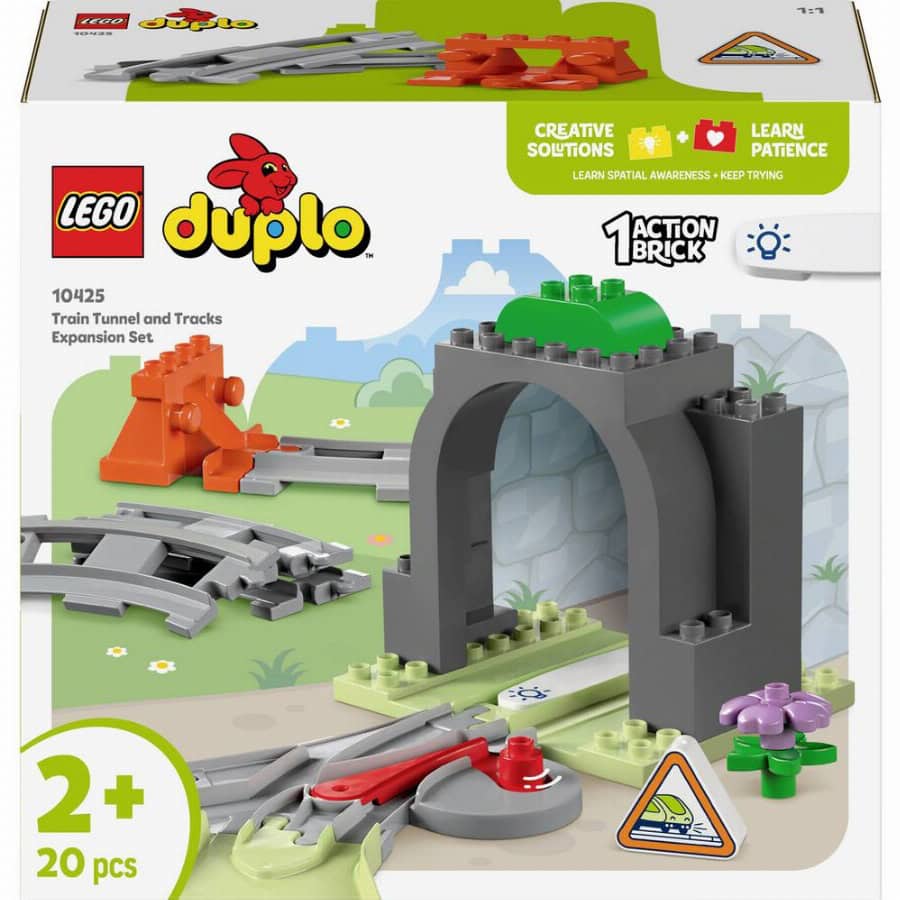 LEGO® DUPLO® 10425 Spoorwegtunnel en rails – uitbreidingsset