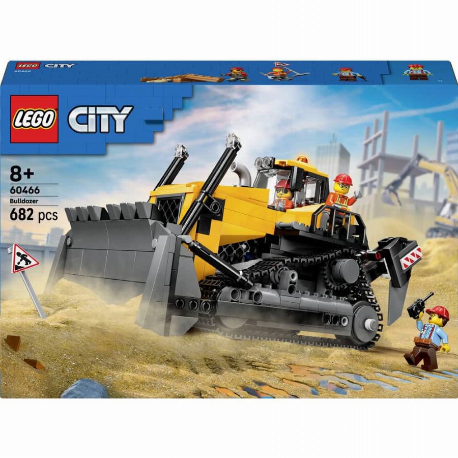 LEGO® CITY 60466 Gele bulldozer