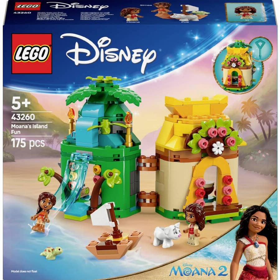 LEGO® DISNEY 43260 Vaianas eiland plezier
