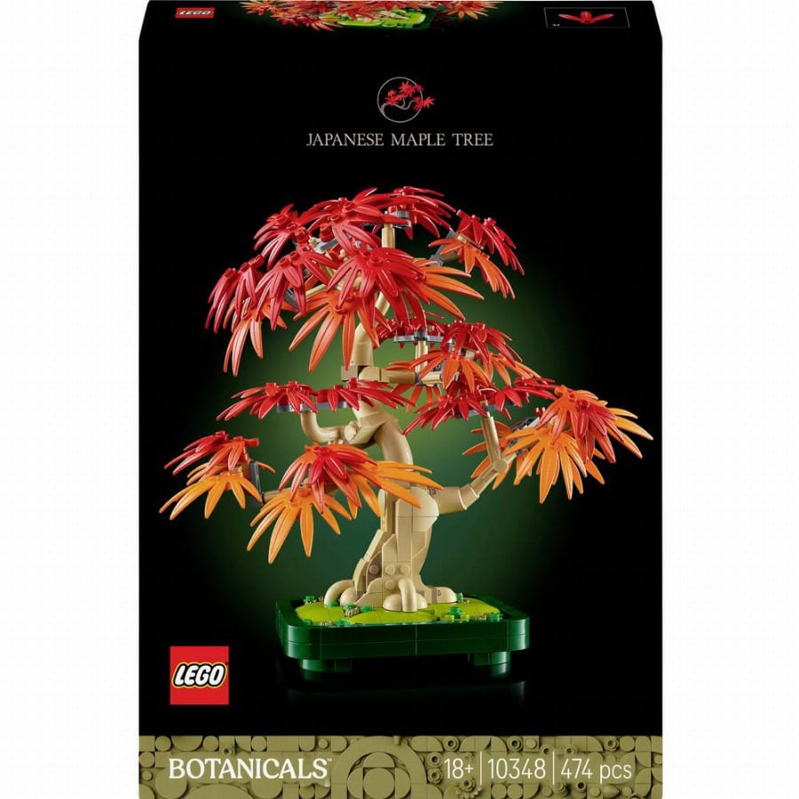 LEGO® Botanicals™ 10348 Japanischer Roter Ahorn – Bonsai-Baum