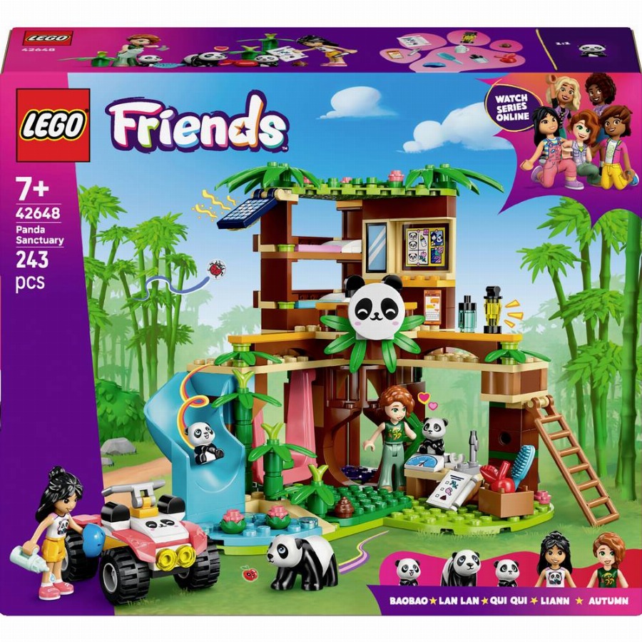 LEGO Friends de Pandaopvang 42648
