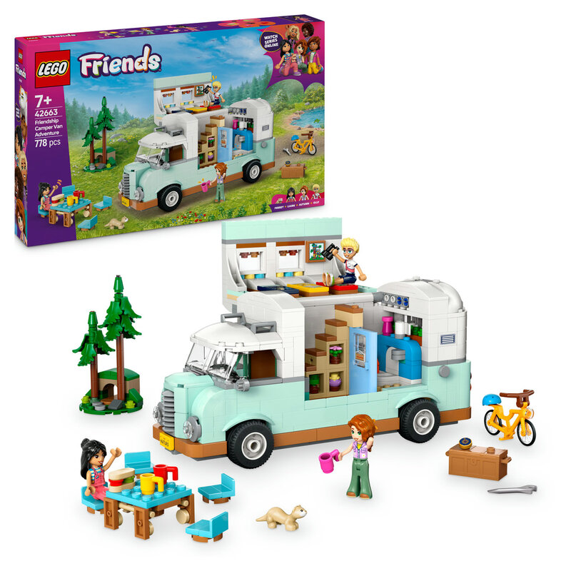 LEGO Friends Camperavontuur met Vrienden 42663